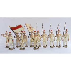 12 Cbg Lead Soldiers, The Monegasque Guard, Monaco,