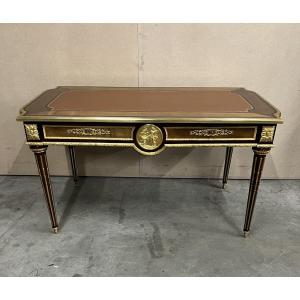 Desk Lxvi Napoleon III Style Stamped By Befort Jeune