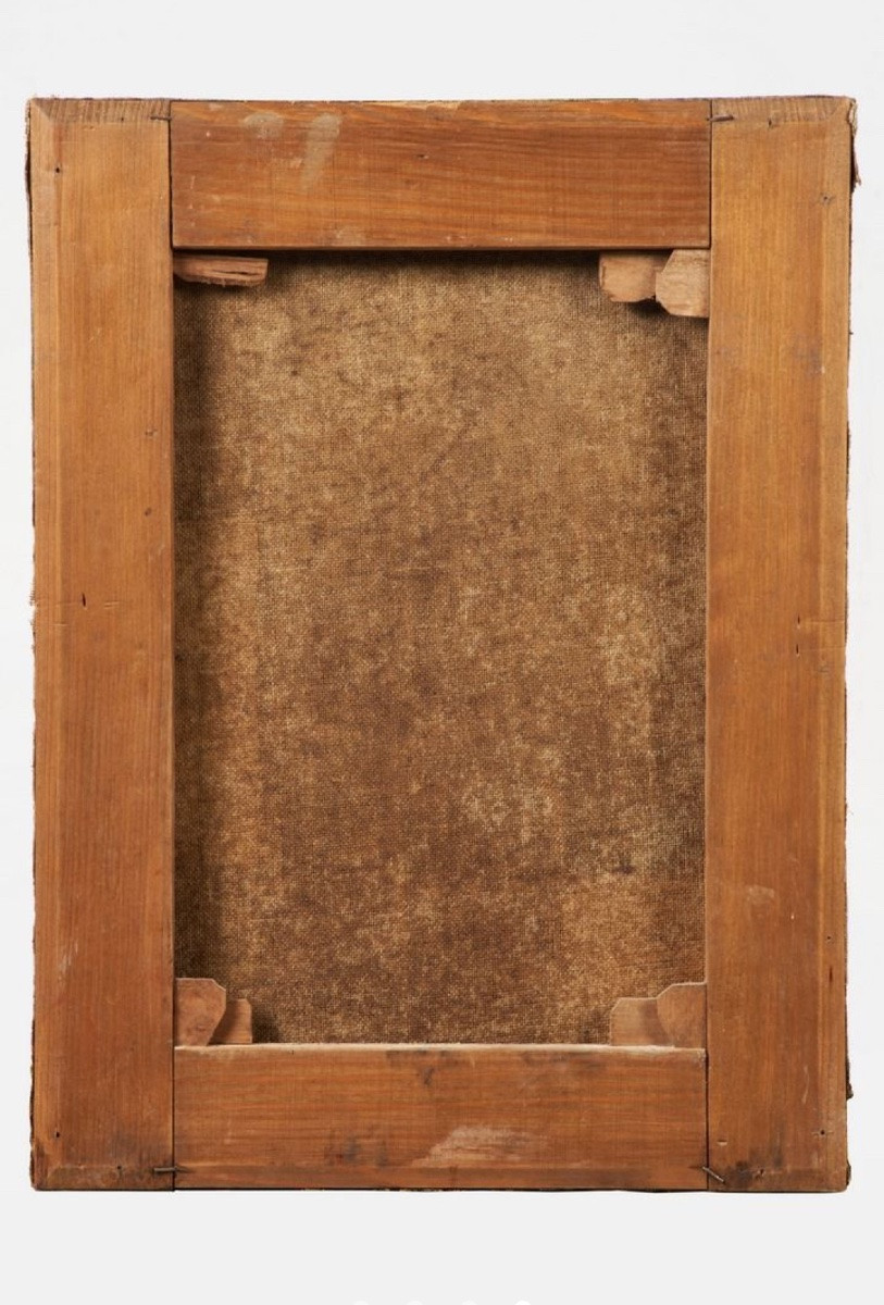Ecce Homo, olio su tela - Scuola Italiana, XVII sec-photo-2