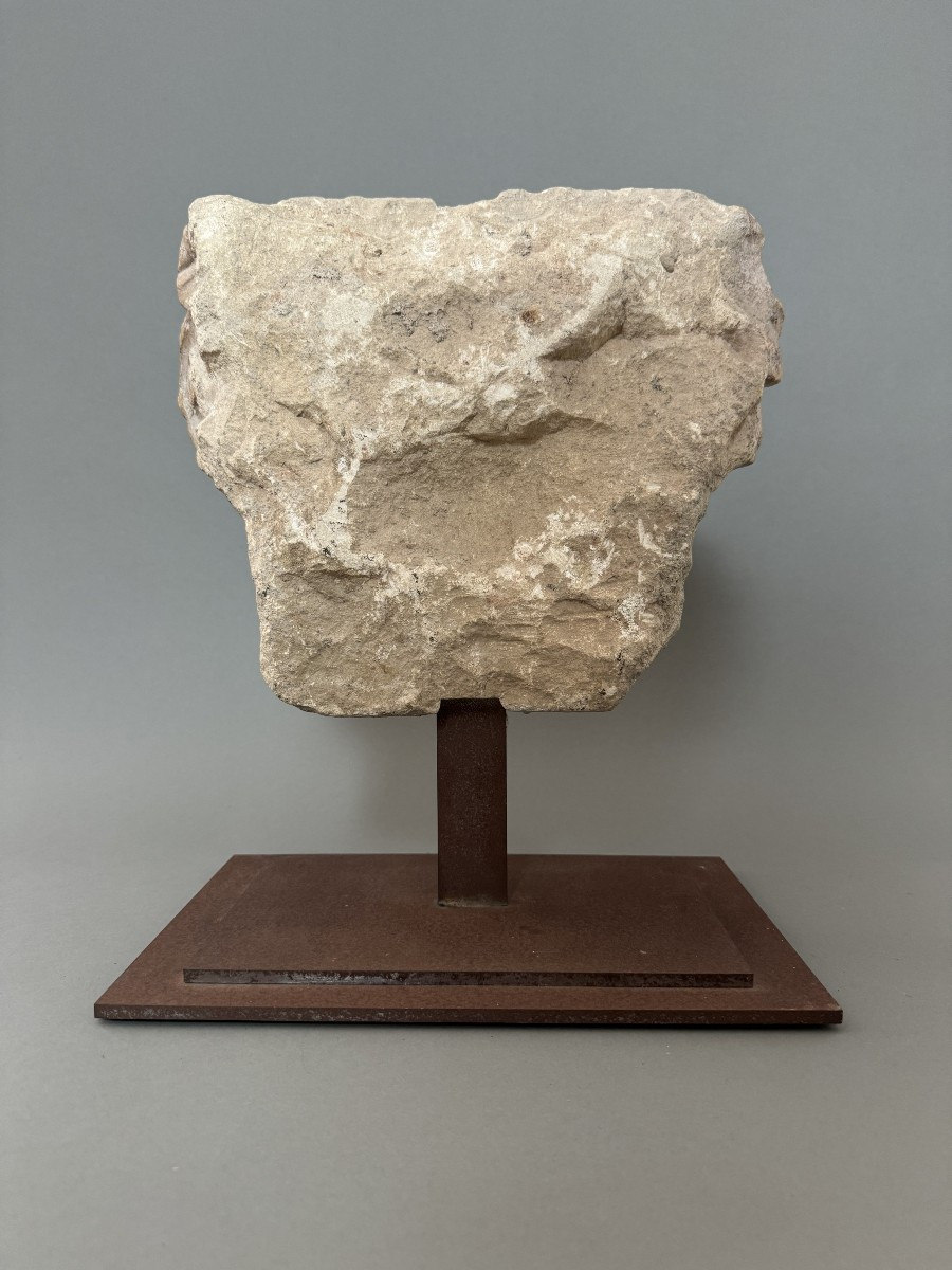 Capitello corinzio a colonna piatta - prima metà del XVI sec.-photo-1