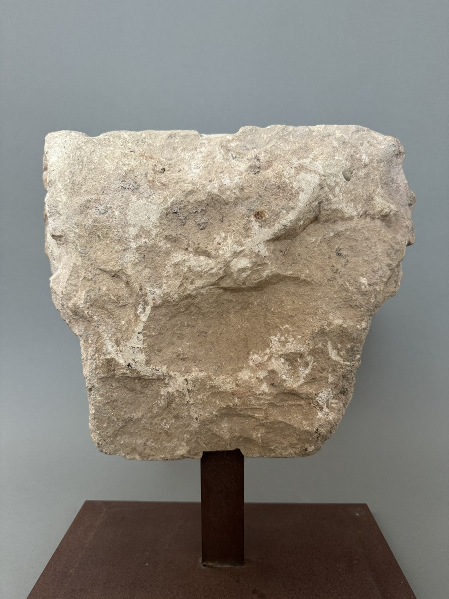 Capitello corinzio a colonna piatta - prima metà del XVI sec.-photo-2
