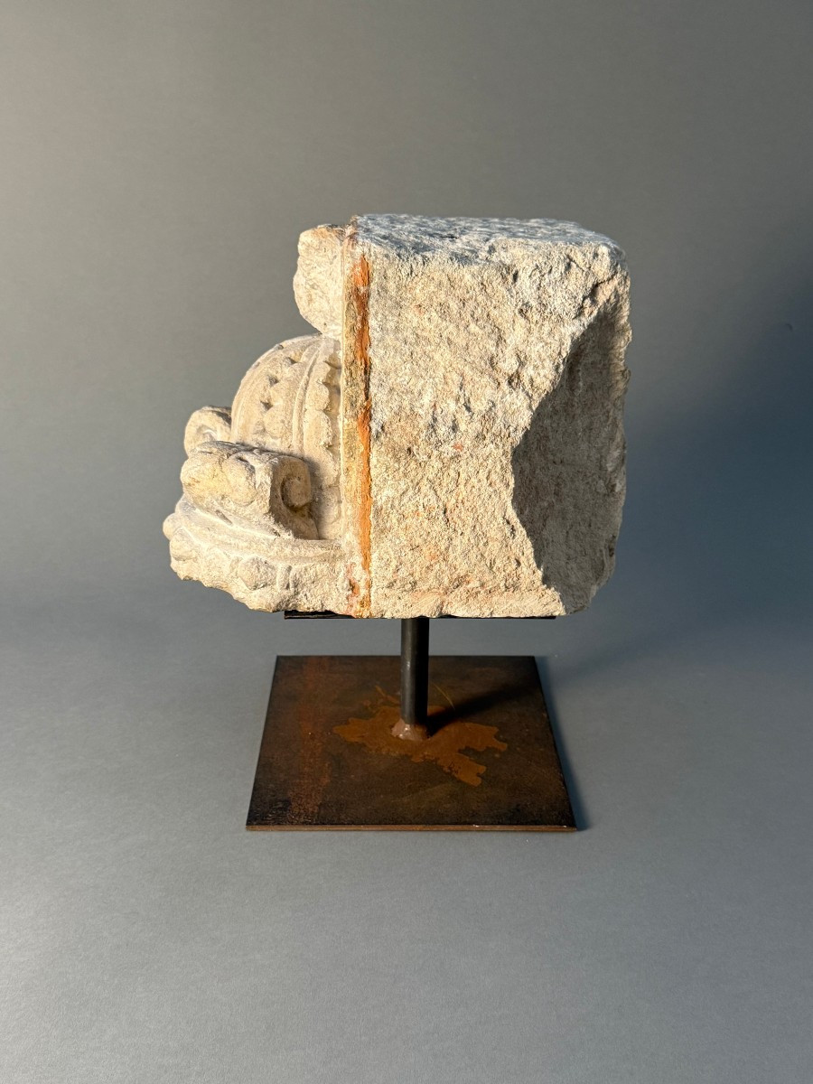 Frammento scultoreo in pietra - seconda metà del XV secolo-photo-4