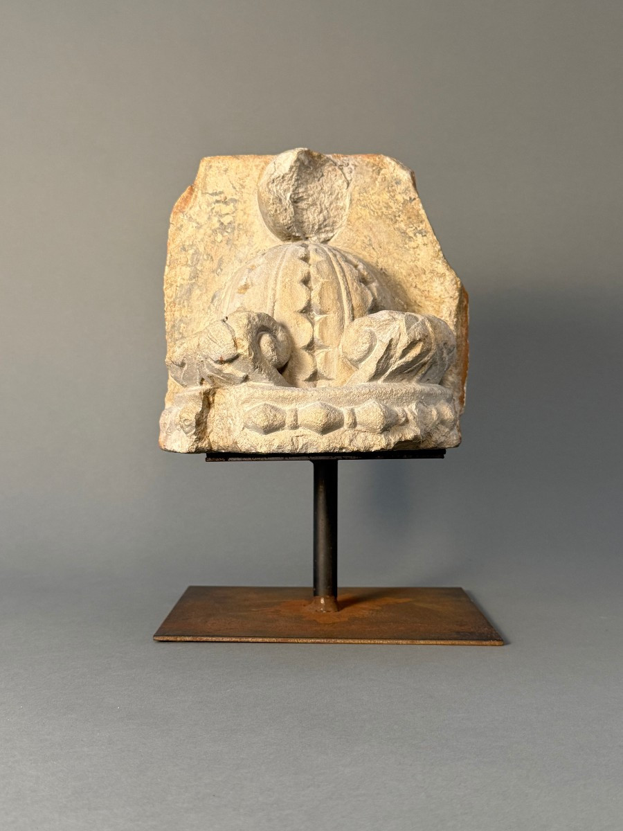Frammento scultoreo in pietra - seconda metà del XV secolo-photo-6