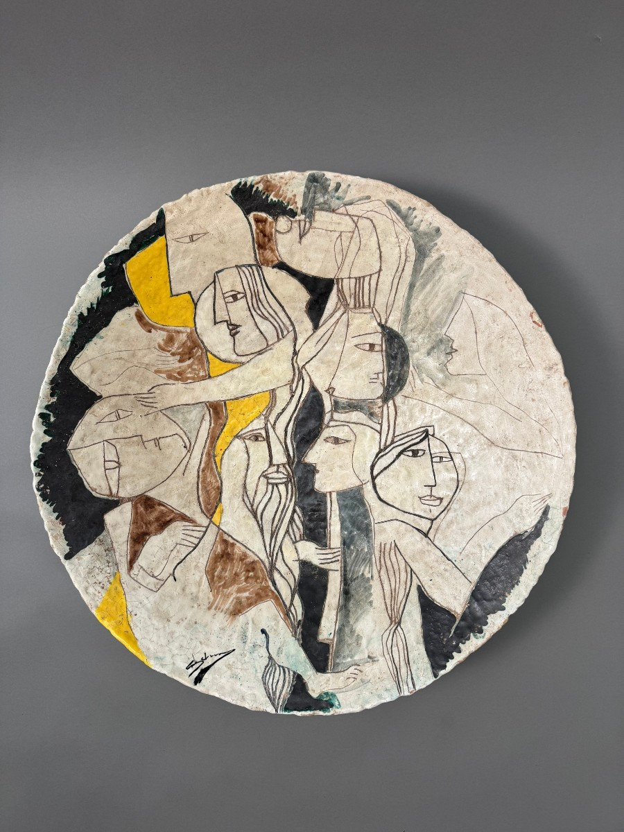 Burton+BURTON - Ciotola/Portavaso In Ceramica A Forma Di Pallone Da Calcio - Dipinta A Mano
