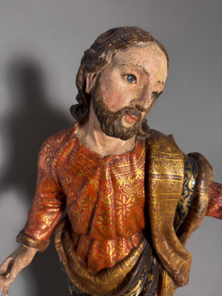 Scultura raffigurante Cristo - Giacomo Bertesi  - seconda metà del XVII sec.-photo-3