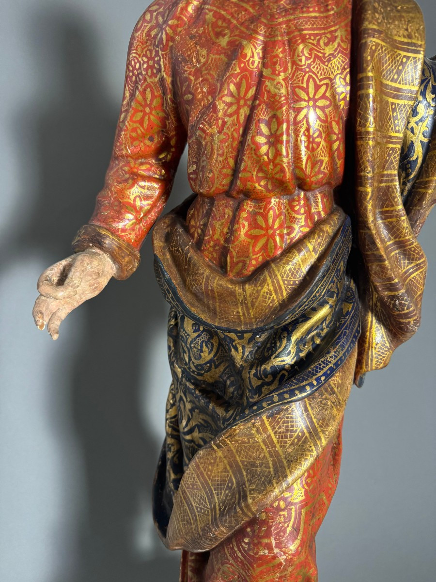 Scultura raffigurante Cristo - Giacomo Bertesi  - seconda metà del XVII sec.-photo-4