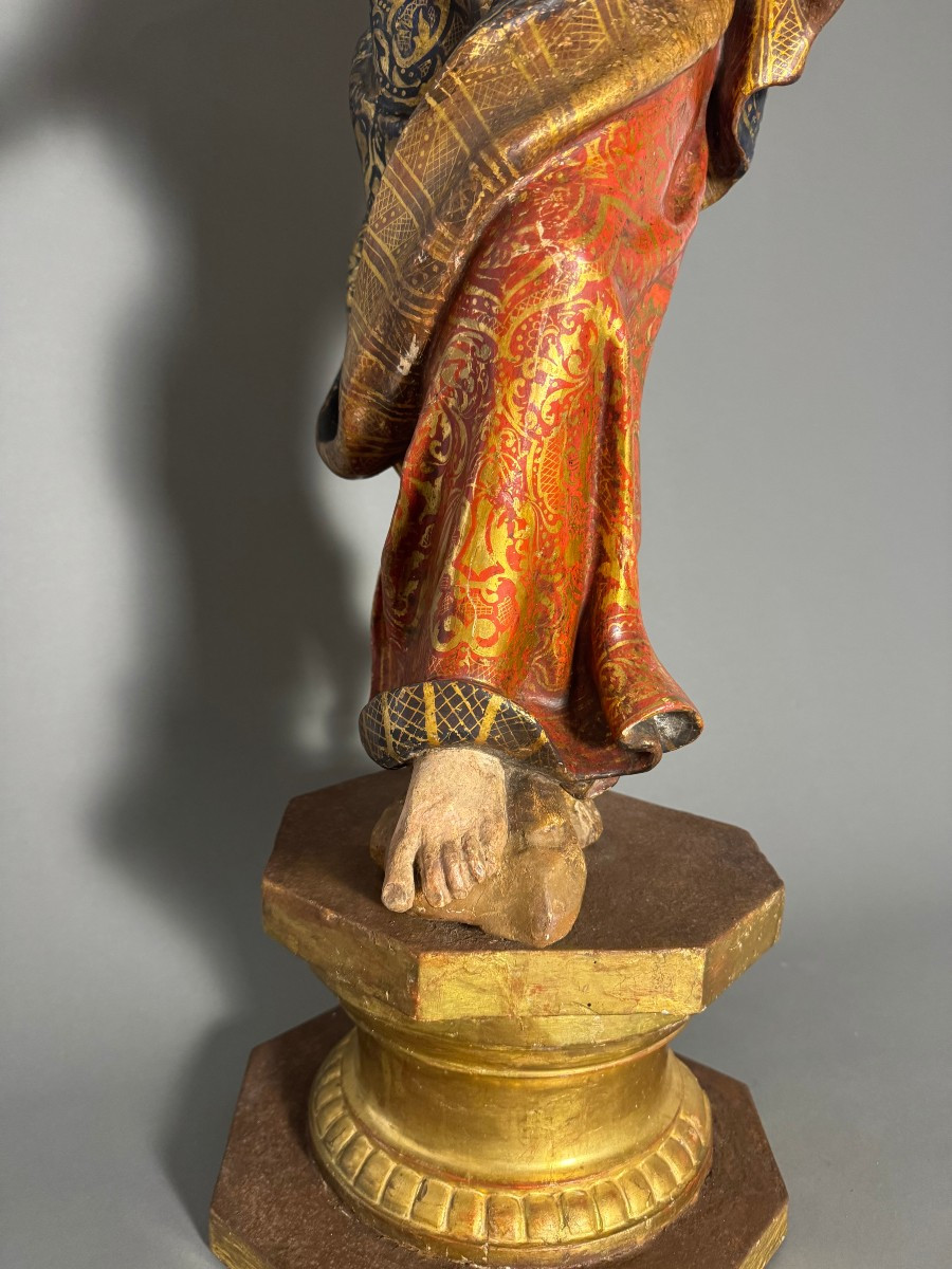 Scultura raffigurante Cristo - Giacomo Bertesi  - seconda metà del XVII sec.-photo-1