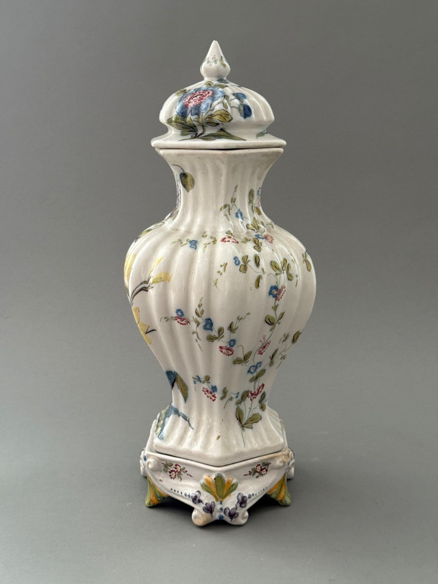 Vasi potiche in maiolica manifattura Antonibon, Nove Di Bassano - periodo XIX secolo-photo-7