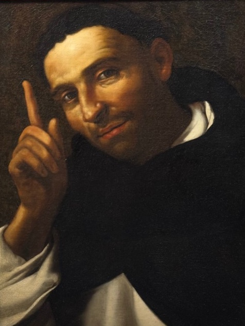 Dipinto raffigurante San Domenico di Guzman - periodo XVII secolo