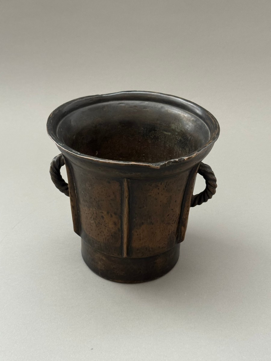 Mortaio in bronzo - Toscana - periodo XVI secolo-photo-1