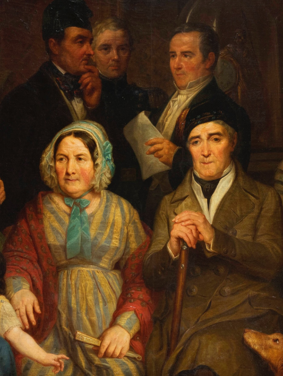 Clementina Morgari Lomazzi.Ritratto di famiglia.XIX secolo-photo-3