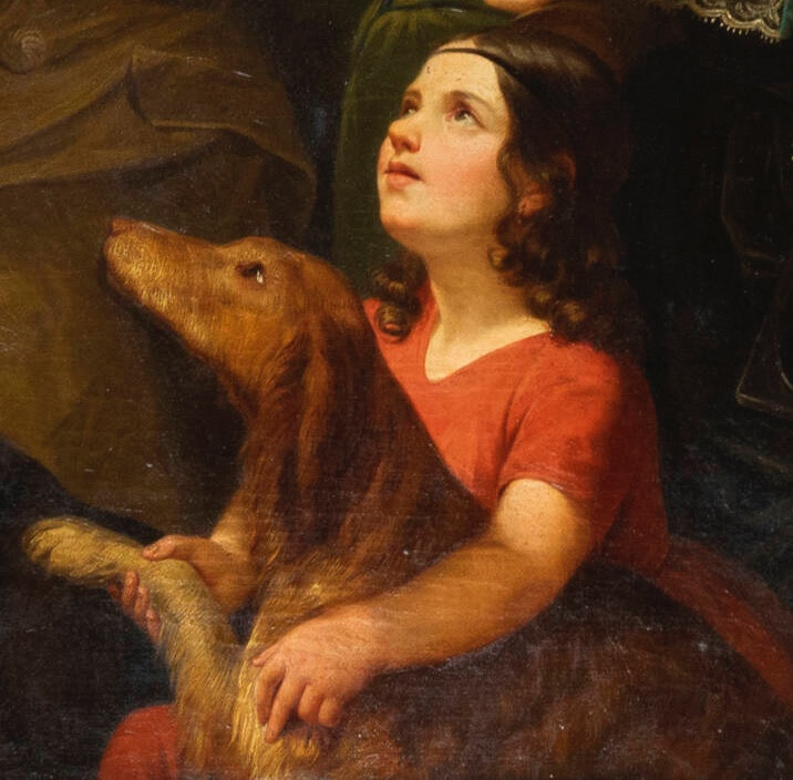 Clementina Morgari Lomazzi.Ritratto di famiglia.XIX secolo-photo-1