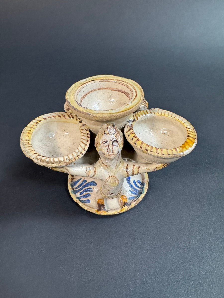 Saliera Laertina in maiolica - seconda metà del XVIII secolo-photo-3