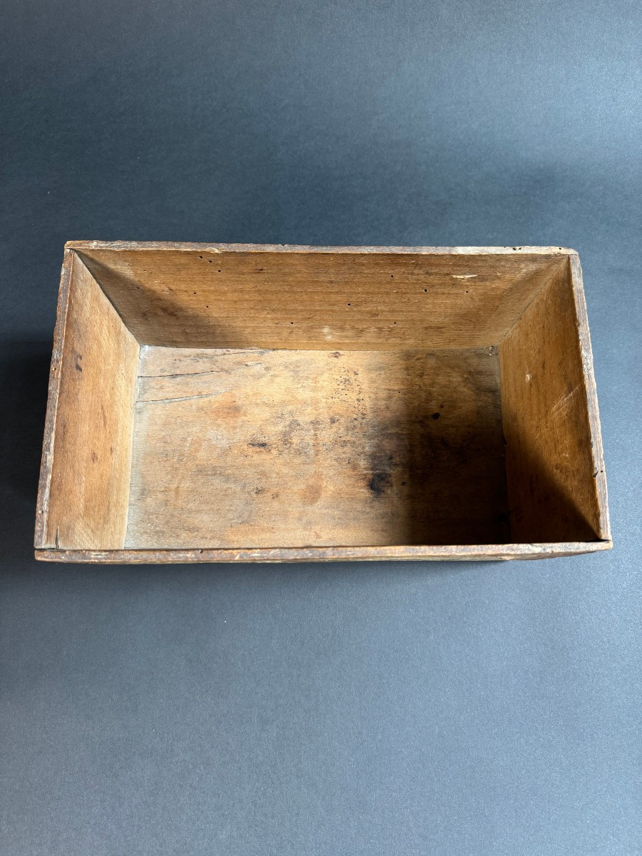 Piccola cassetta in legno dipinta - Puglia XVIII secolo-photo-5