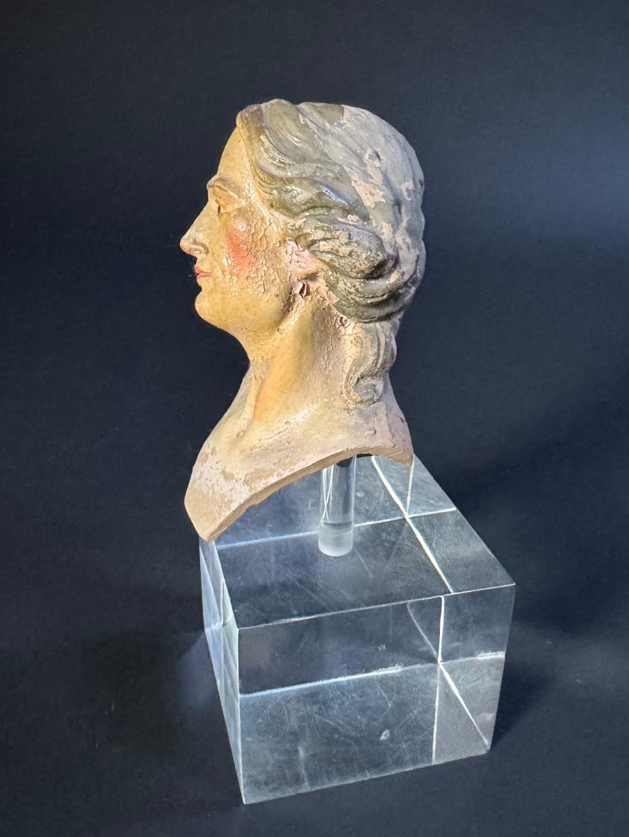 Testina di pupo di presepe napoletano - fine XVIII secolo -photo-3