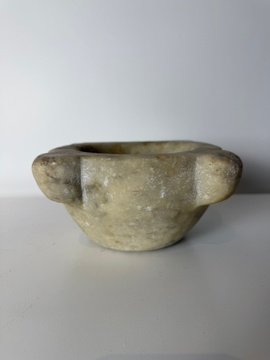 Antico mortaio in marmo - XVII secolo -photo-4