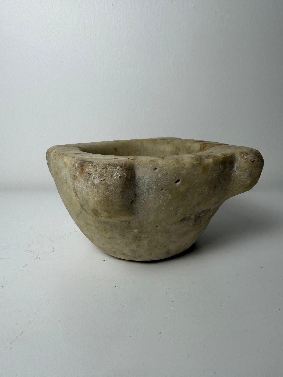Antico mortaio in marmo - XVII secolo -photo-6