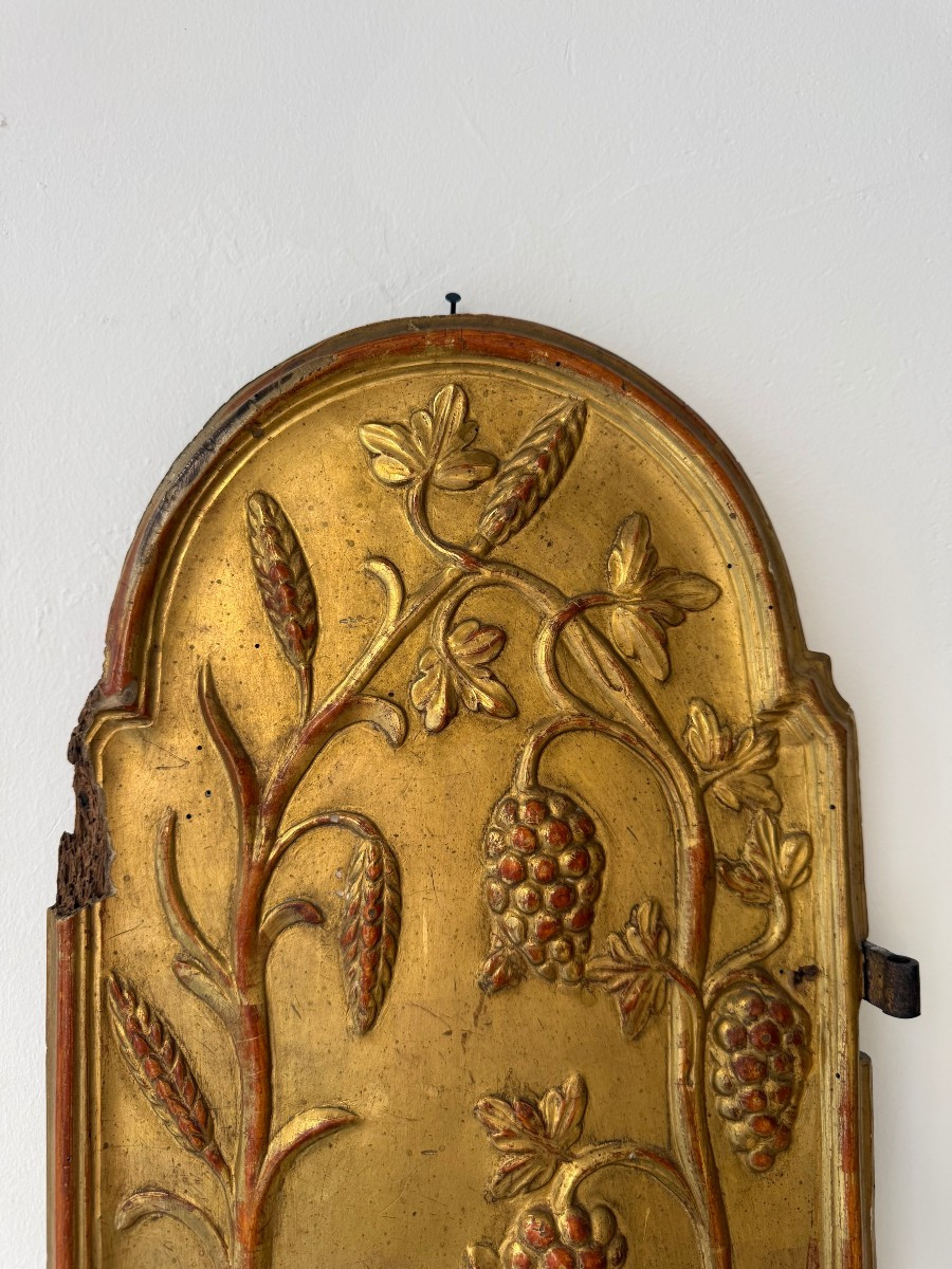 Anta lignea dorata di tabernacolo - Italia XVIII secolo-photo-3
