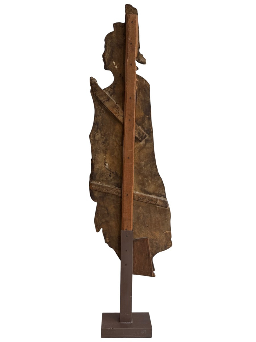 Dipinto su tavola raffigurante un guerriero - Italia, scuola veneziana XVII secolo-photo-6