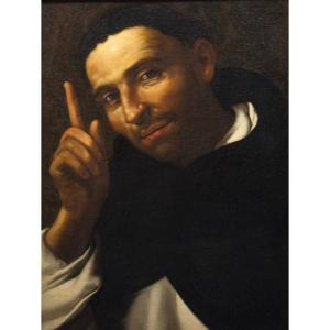 Dipinto raffigurante San Domenico di Guzman - periodo XVII secolo