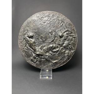 Papier Mâché raffigurante la decollazione di San Paolo - periodo XVIII secolo