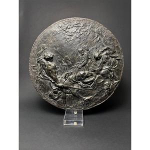 Papier Mâché raffigurante la decollazione di San Paolo - periodo XVIII secolo