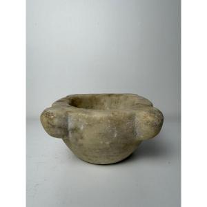 Antico mortaio in marmo - XVII secolo 