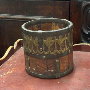 Richly Decorated Grain Measure