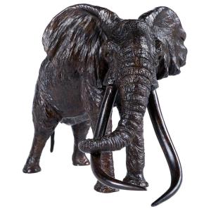Original Bronze By Damien Colcombet "the Patriarch" Limited Edition 12 Ex
