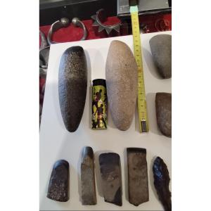 Lot Of Neolithic Axes 