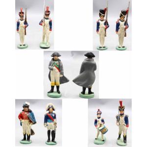 13 Cellose Empire Napoleon Figurines