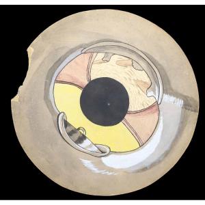 Conical Anamorphosis XIX Th The Covered Pot