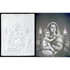 Madone - Lithophany Ppm 824 XIXth