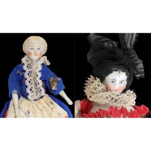 2 Mignonnette Dolls