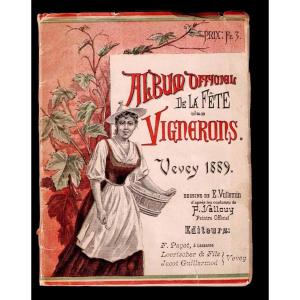 Panorama The Winegrowers' Festival In Vevey 1889
