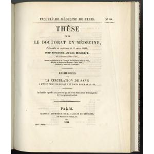 Etienne-jules Marey, 1859