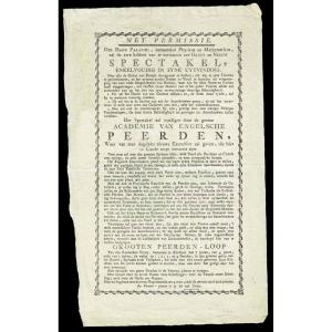Magician Palatini Poster Circa 1780