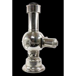 Medium Nickel-plated Lampadophore 