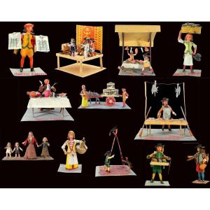 Small Jobs By Pierre Alexandre - Lead Figurines 1930
