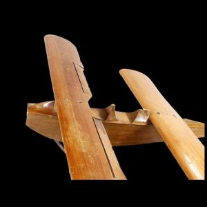 Wooden Plane Joseph Albessard Circa 1930