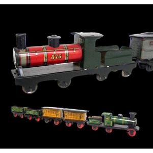 Gesch And Cko 2 Train Sets Penny Toy