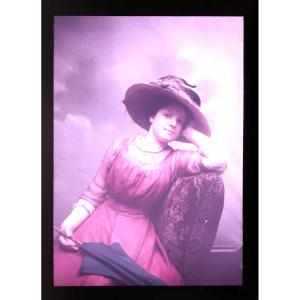 Autochrome Portrait Of A Woman 1910