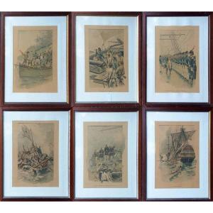 15 Engravings Alfred Paris 1903