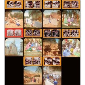 Stereoscopic And Polyoramic Views Bk Paris Around 1860.