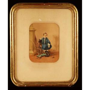 Eugène Disdéri (1819-1889) The Child With Toys