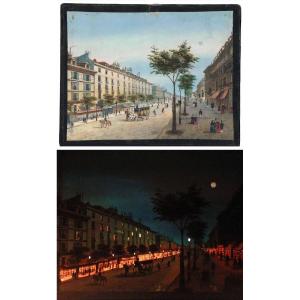 Polyorama Panoptique 1850 Bd Des Italiens In Paris 
