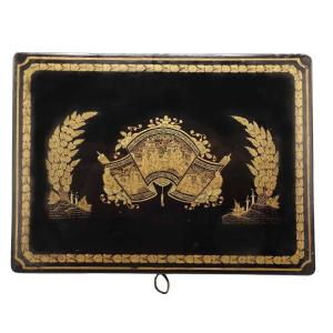 19th Century Chinese Lacquer Box