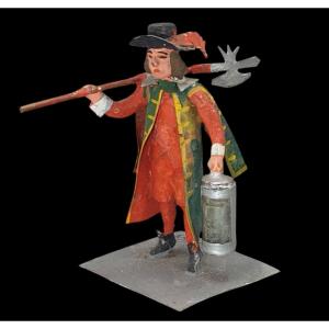 Pierre Alexandre Figurine, 1950, The Night Watchman 