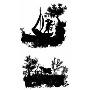The Cow And The Goat - Eros's Boat - Cut-out Shadows