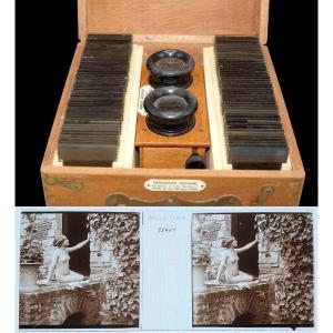 Coffret Richard 100 Stereo Photos Of Nus Circa 1900